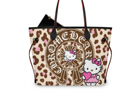 LEOPARD KITTY CHROME PURSE (PRE-ORDER)