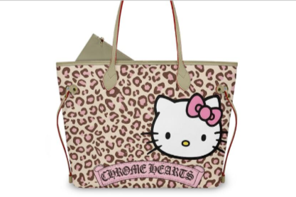LEOPARD CHROME KITTY PURSE (PRE-ORDER)
