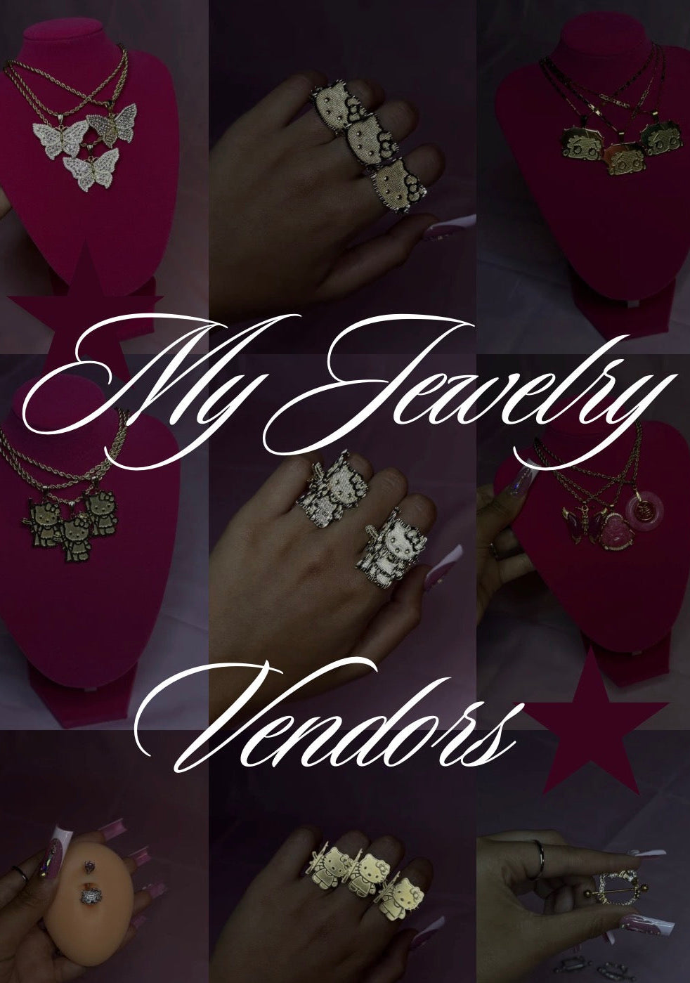 MY PERSONAL JEWELRY VENDORS
