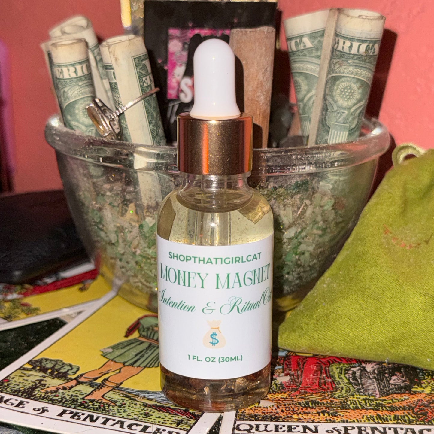 MONEY MAGNET INTENTION & RITUAL OIL