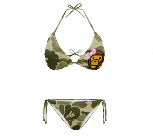 GREEN KITTY BAPE BIKINI (PRE-ORDER)