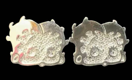 SILVER BETTY BOOP EARRINGS
