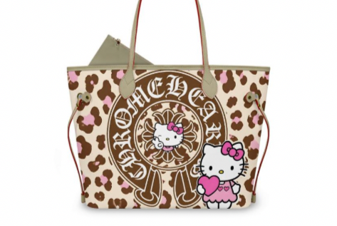 LEOPARD KITTY CHROME PURSE (PRE-ORDER)