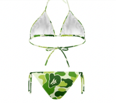 GREEN KITTY BAPE BIKINI (PRE-ORDER)