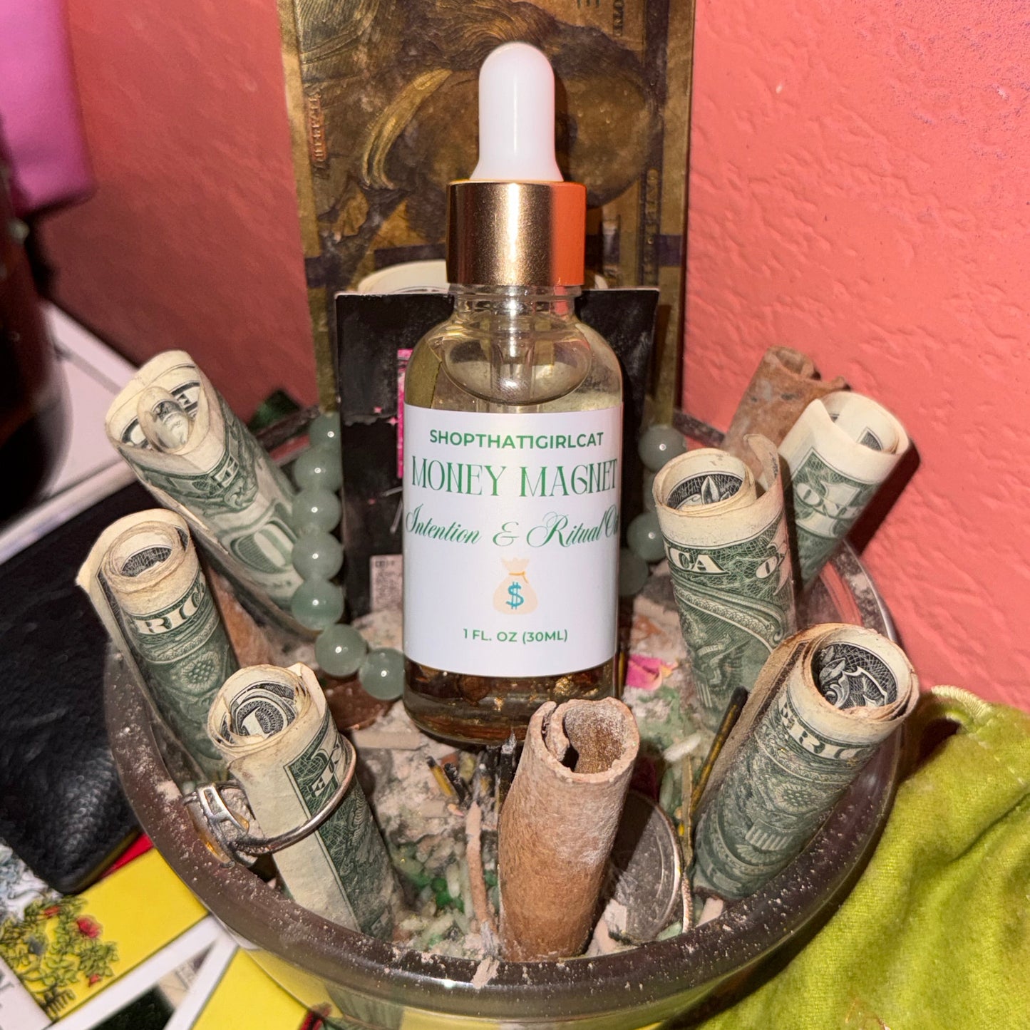 MONEY MAGNET INTENTION & RITUAL OIL