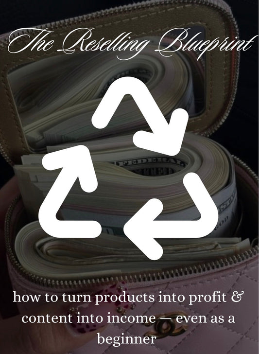 THE RESELLING BLUEPRINT: How to Make Money Selling Anything + Build Multiple Income Streams