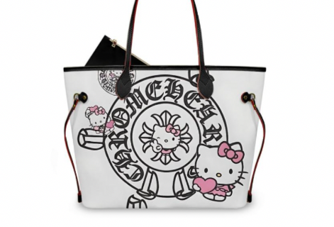 CHROME KITTY PURSE