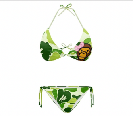 GREEN KITTY BAPE BIKINI (PRE-ORDER)