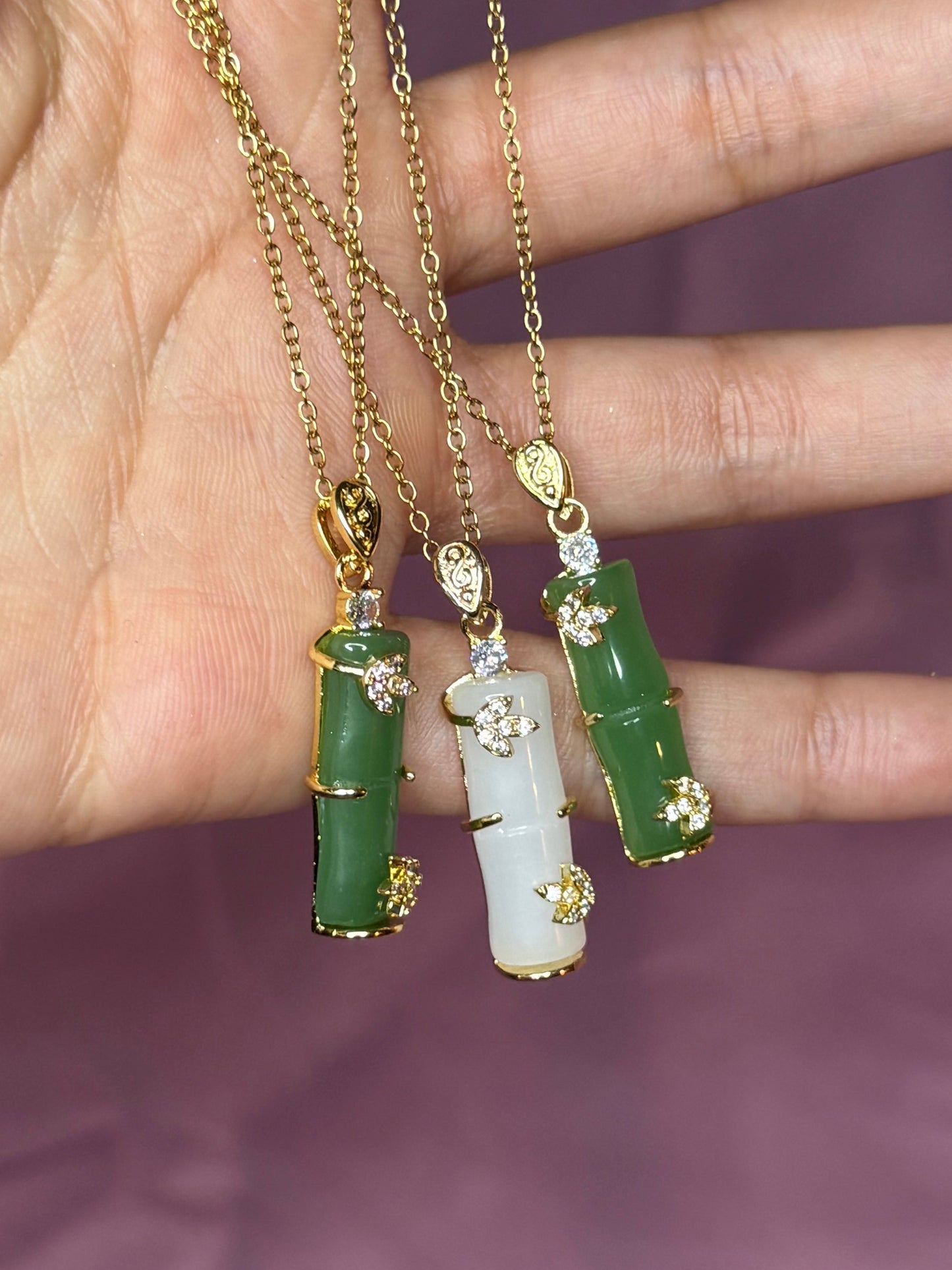 GOOD LUCK JADE NECKLACE