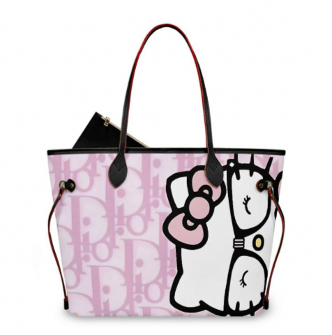 NERD KITTY DIOR PURSE